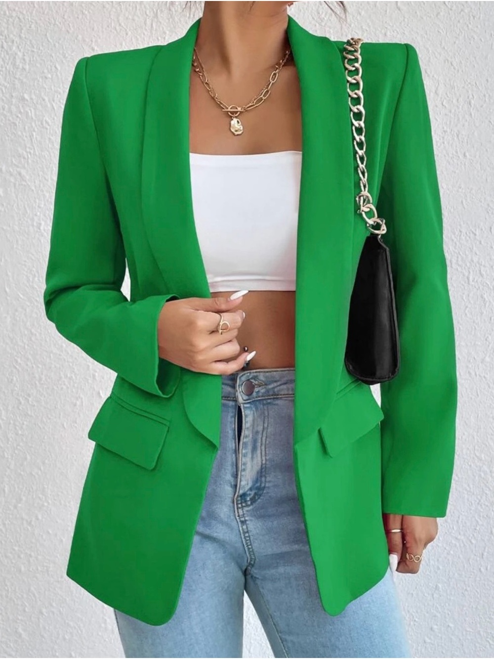 Women’s Green Blazer